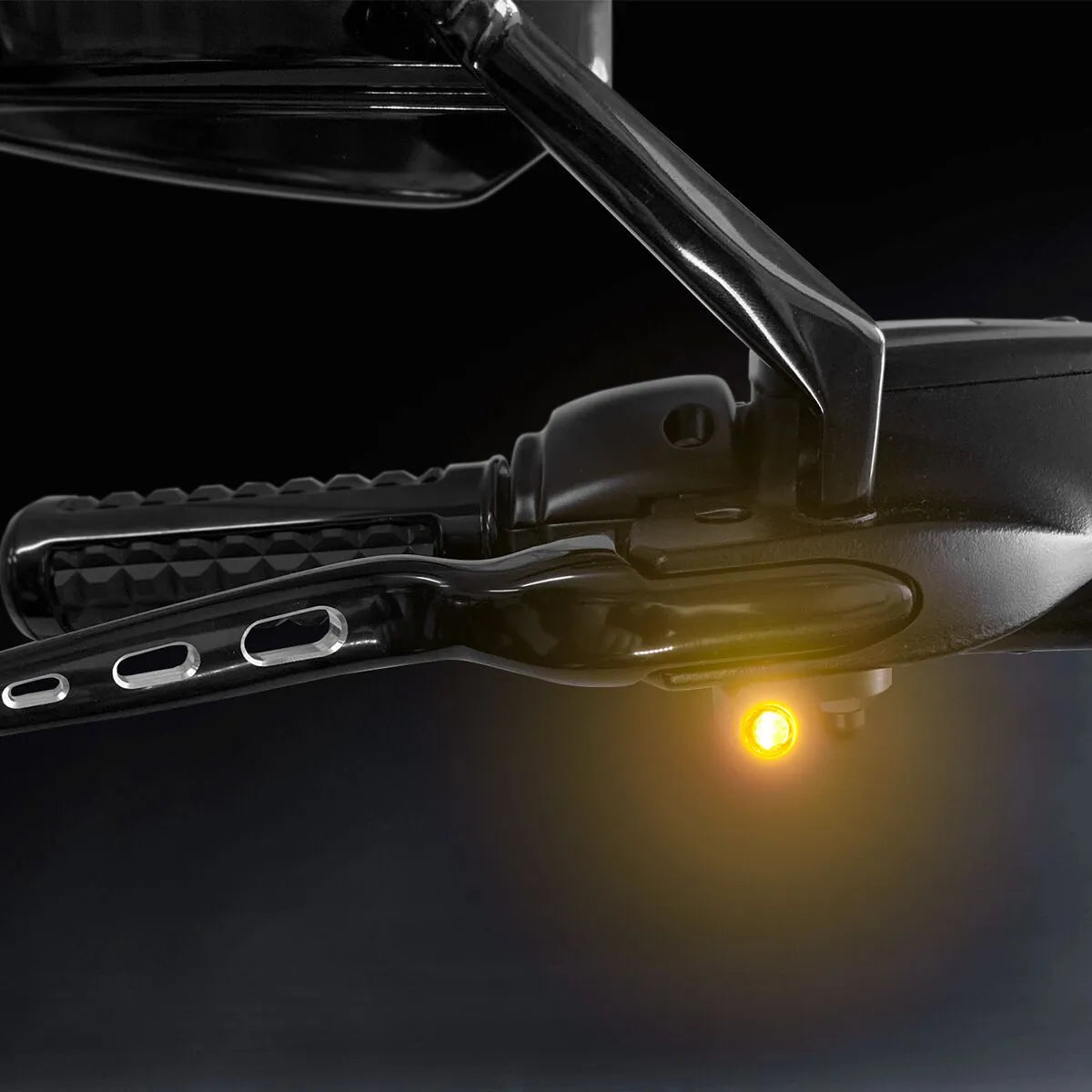 Heinz Bikes Nano Handlebar Turn Signals - Chrome