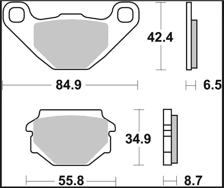 Brembo Prime Line Carbon Ceramic Brake Pads