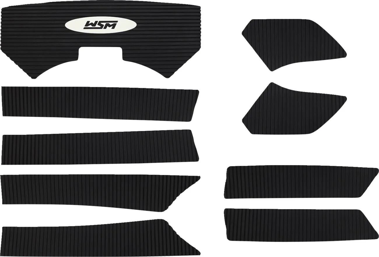 Wsm Black Traction Mat Set