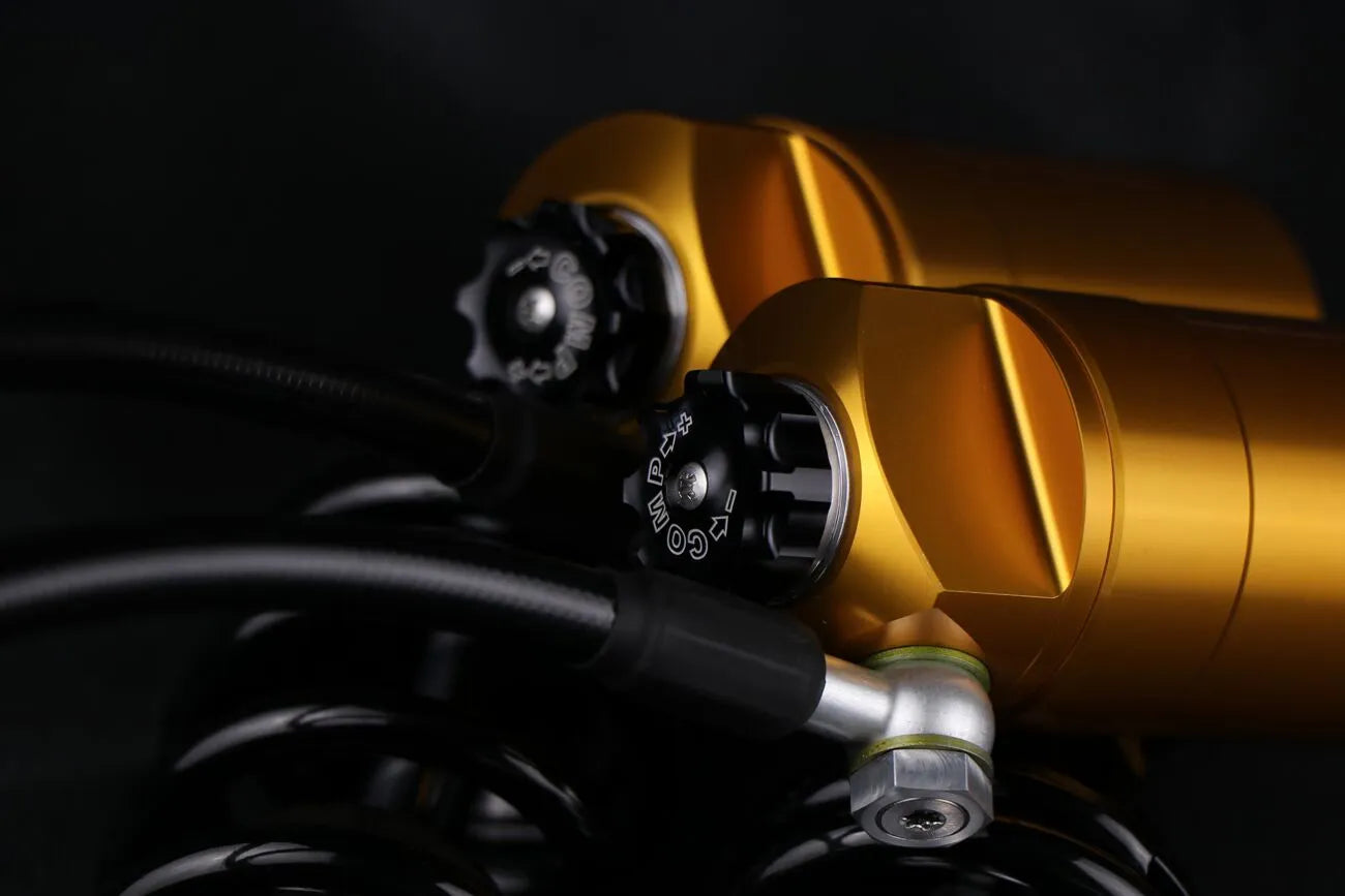 Ohlins Stx36 Blackline Shock Absorbers For Tour-pak Models