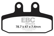 Ebc Sfac Carbon Series Scooter Brake Pads