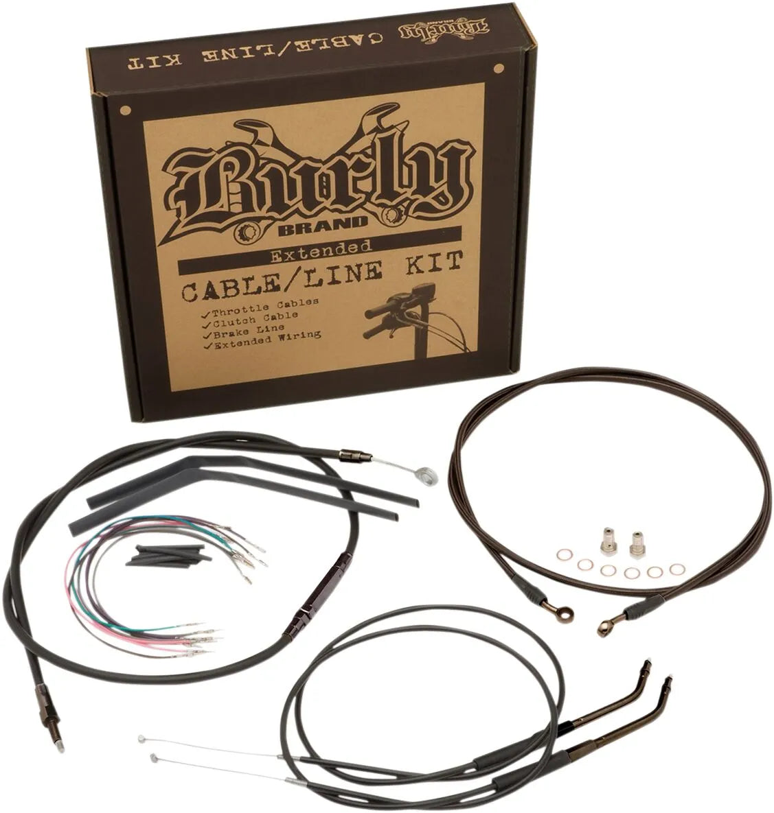 BURLY BRAND Jail Bar Cable Kit for T-Bars