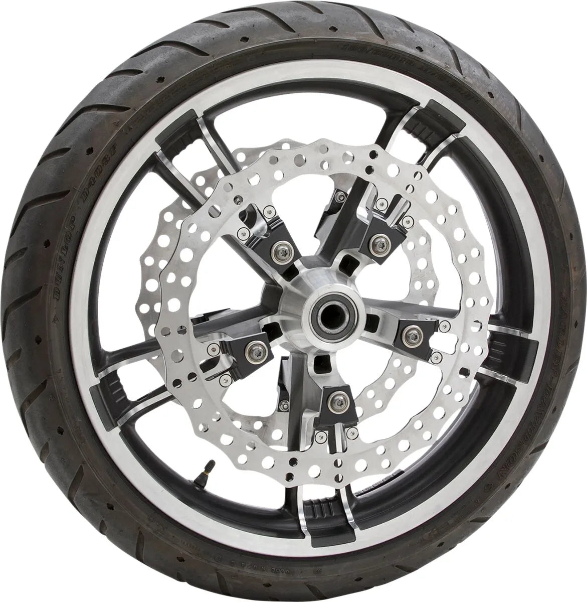 Arlen Ness Jagged Flydende Bremseklodser Til V-twin Motorcykler - Foran