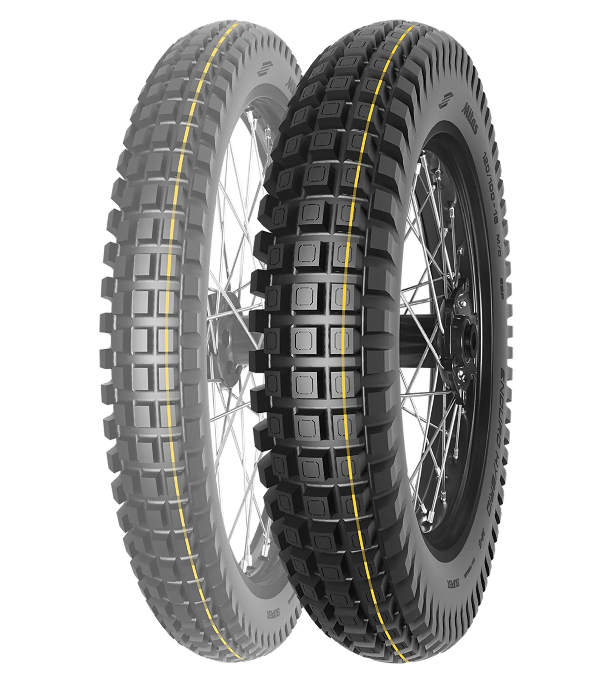 Mitas Enduro Hybrid Tire 110/90-19 Rear