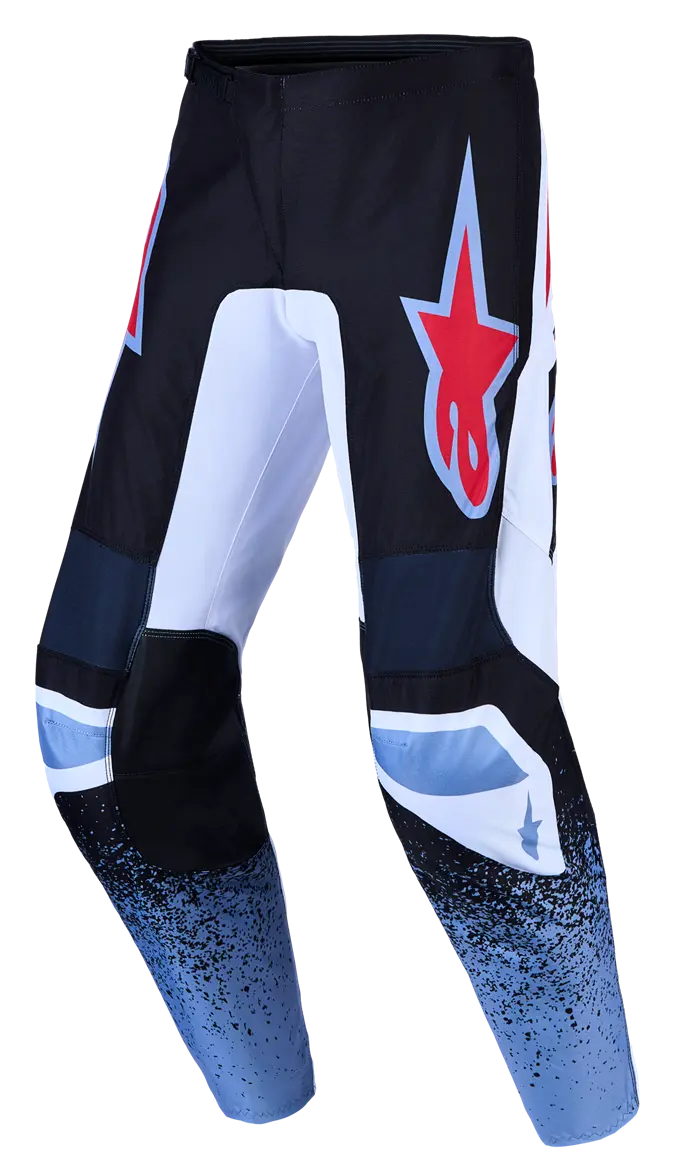 Alpinestars Fluid Drag Pants Black/White/Blue/Red