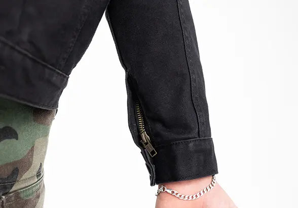 John Doe Maverick Jacket Foreet Sport - Black