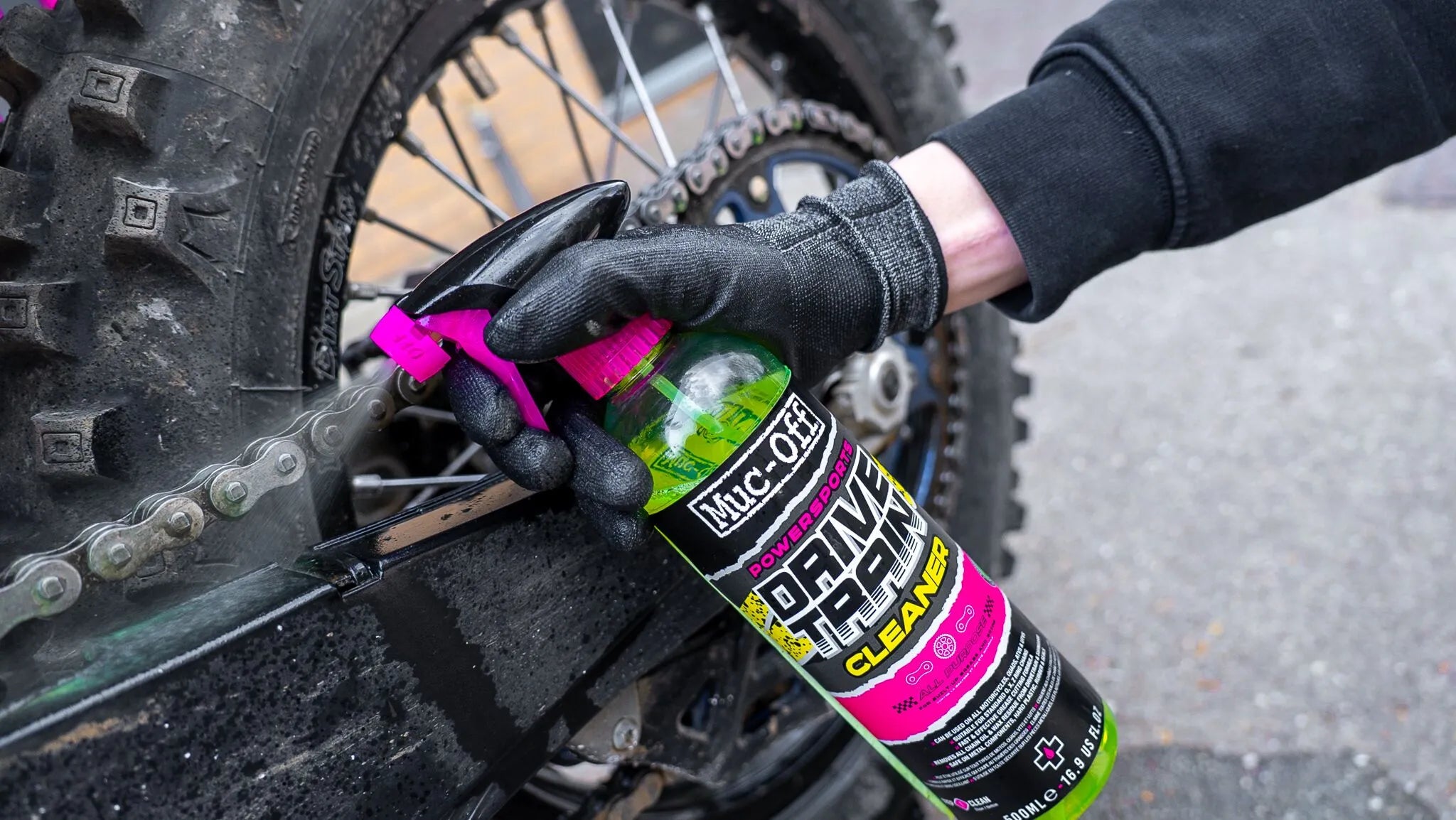 Muc-off Drivetrain Cleaner For Motorcycles