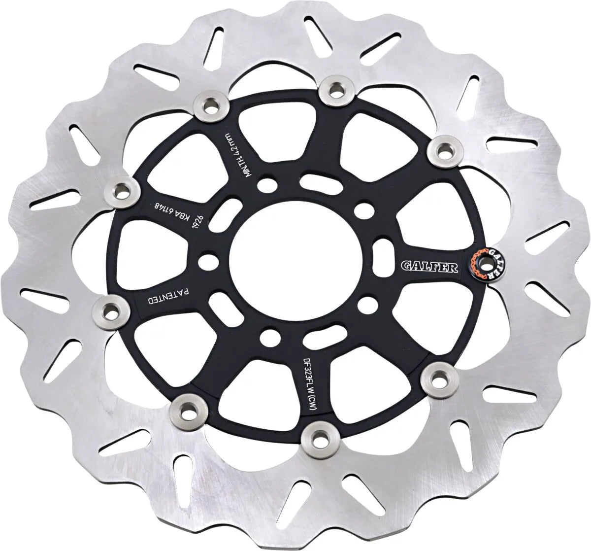 Galfer Brake Rotor For Motorcycle - High Carbon Stainless Steel