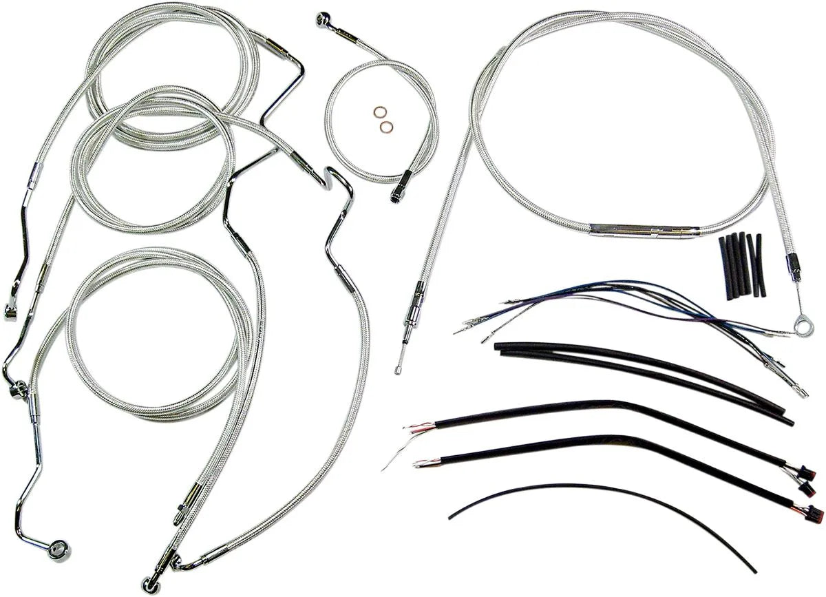 MAGNUM SHIELDING Sterling Chromite II Handlebar Kit, 12"-14" Ape