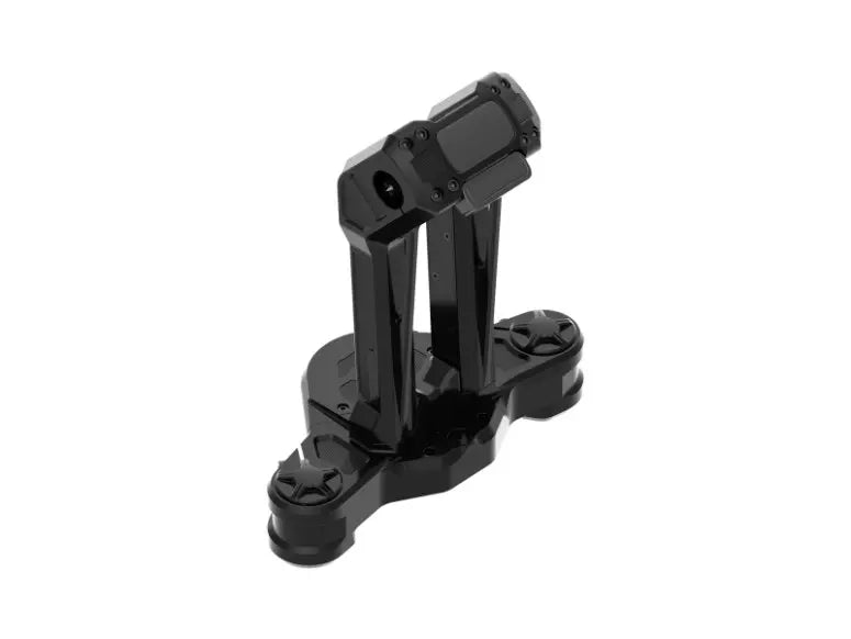 Rick's Motorcycles Clubstyle Riser Kit - Black Anodized