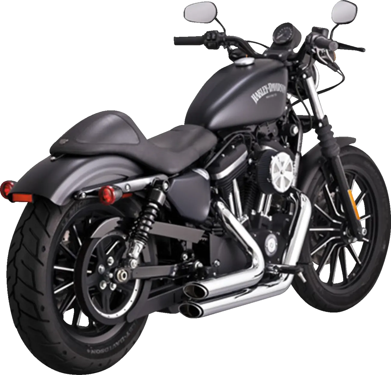 Vance & Hines Shortshots Staggered Udstødning