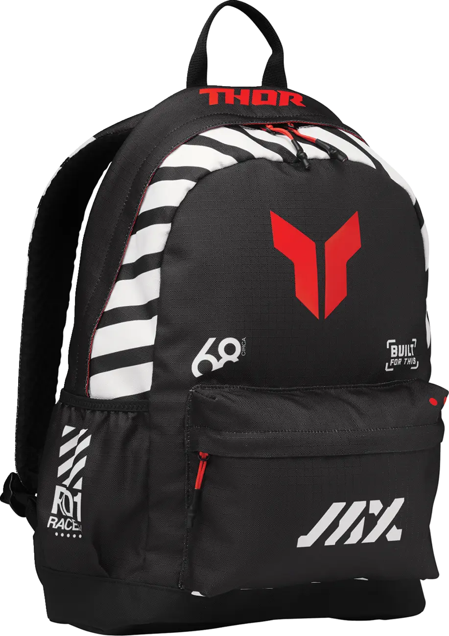 Thor Varsity Backpack Black Coral