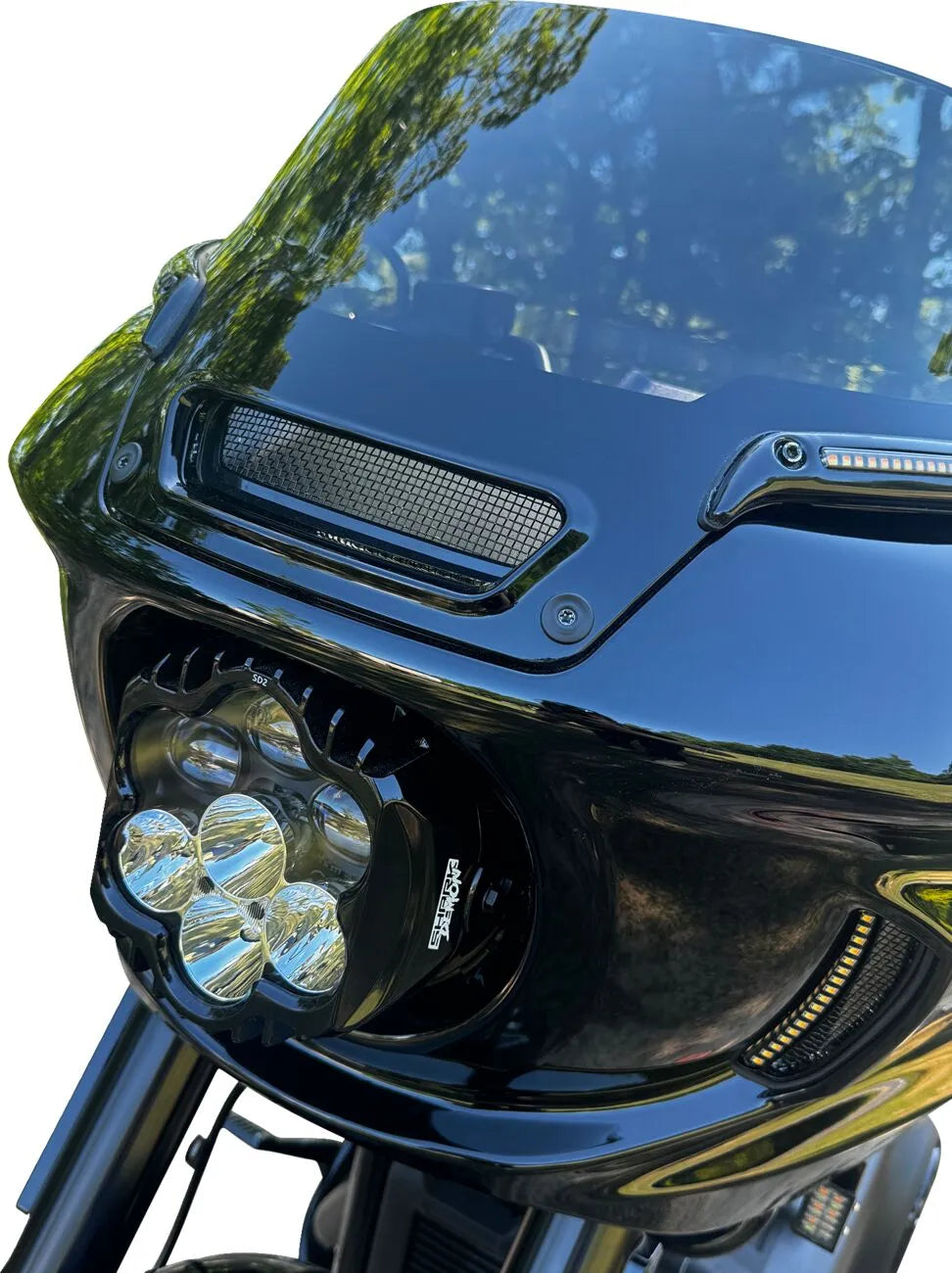 Custom Dynamics Fairing Vent Insert For Low Rider St