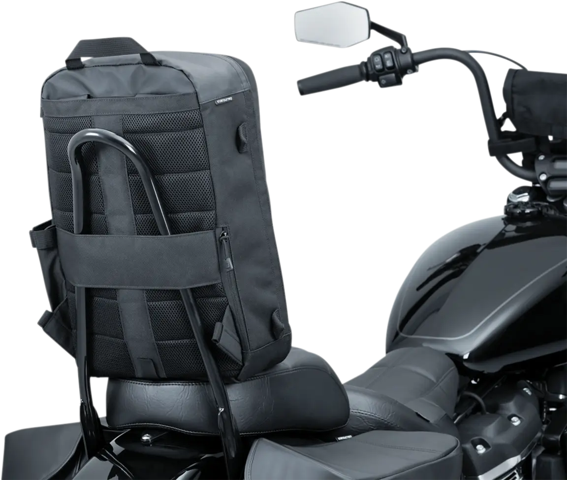Kuryakyn Momentum Runaway Backpack Black 1250 Cubic Inches