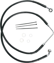 Drag Specialties Rustfri Stål Bremse Slange Kit 49"