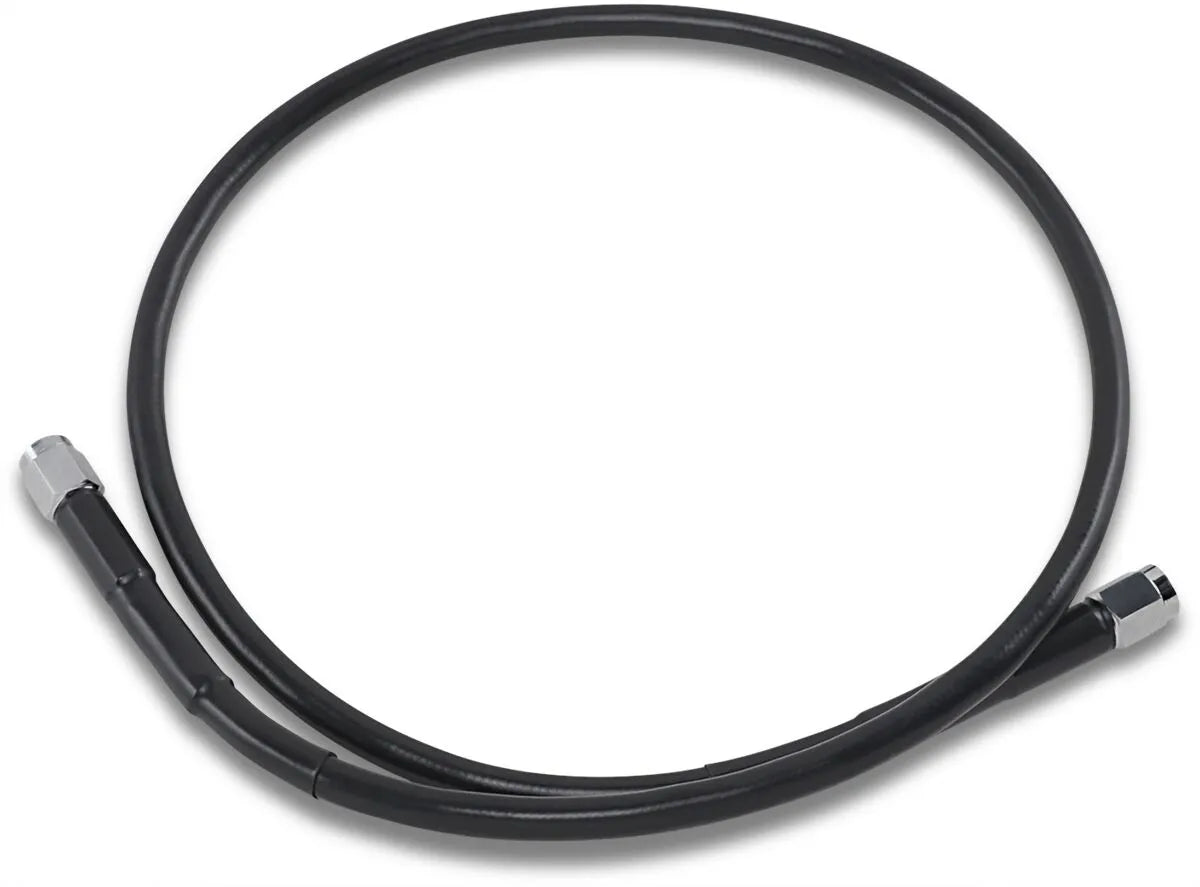 Drag Specialties Universal bremseslange 32" Sort Vinyl