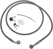 Drag Specialties Forlænget Bremse Slange Kit - Rustfrit Stål