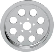 Drag Specialties Chrome Rear Pulley Insert