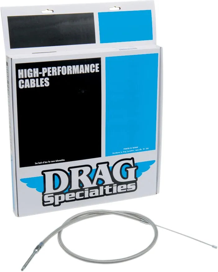 Drag Specialties Højeffektiv Koblingskabel - Rustfrit Stål