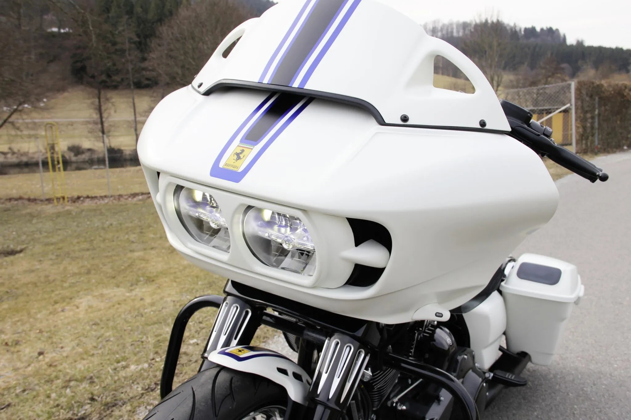 Cult Werk Headlight Mask - Black Abs