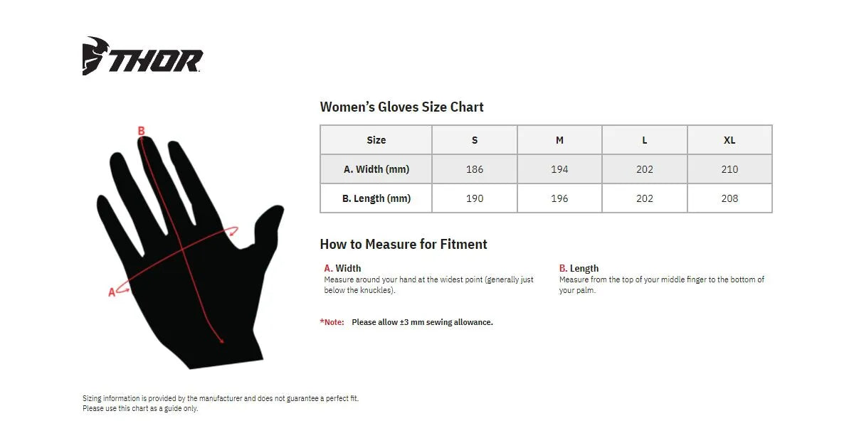 Thor Women's Spectrum Mx Gloves - Black/Fluorescent Pink