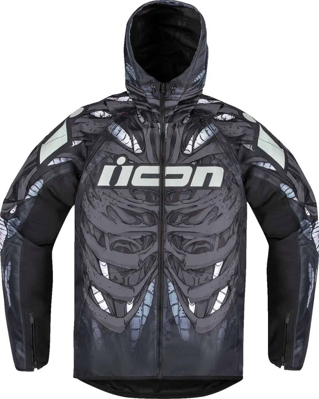 Icon Airform Manik'r Jacket - Black/Dark Gray/White/Light Gray