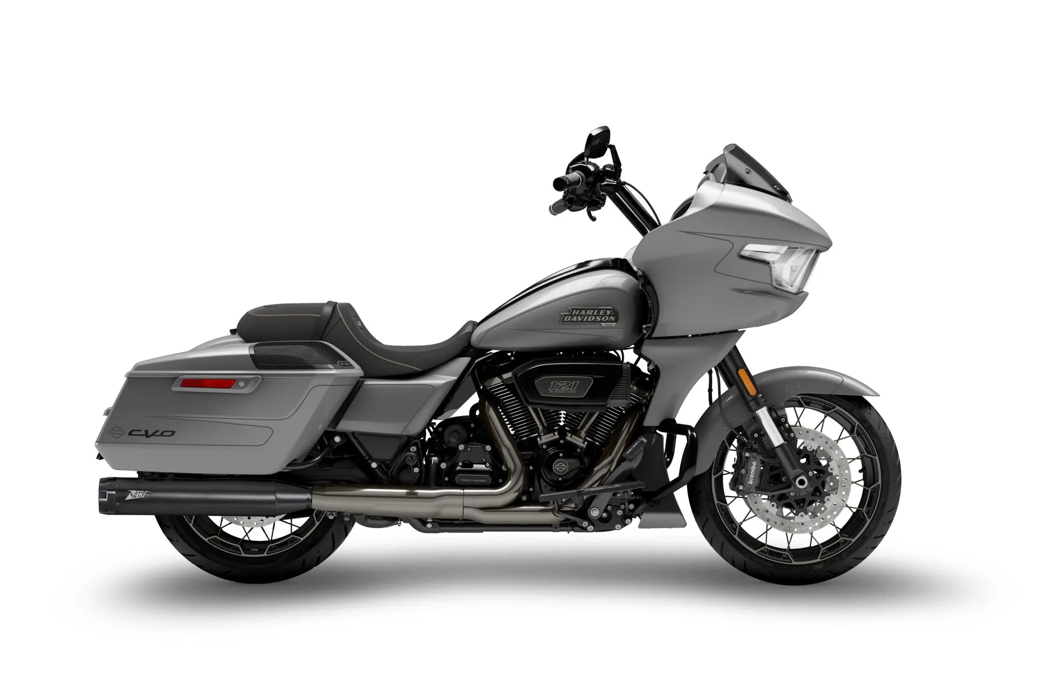 Zard 4.5" Slip-on Mufflers For Harley-davidson Touring