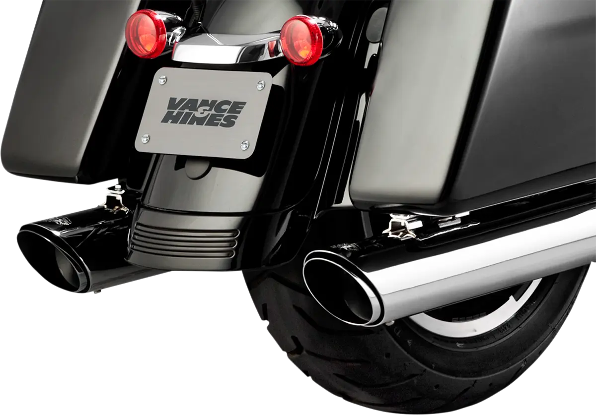 Vance & Hines Twin Slash Slip-on Lyddæmpere (Chrome)