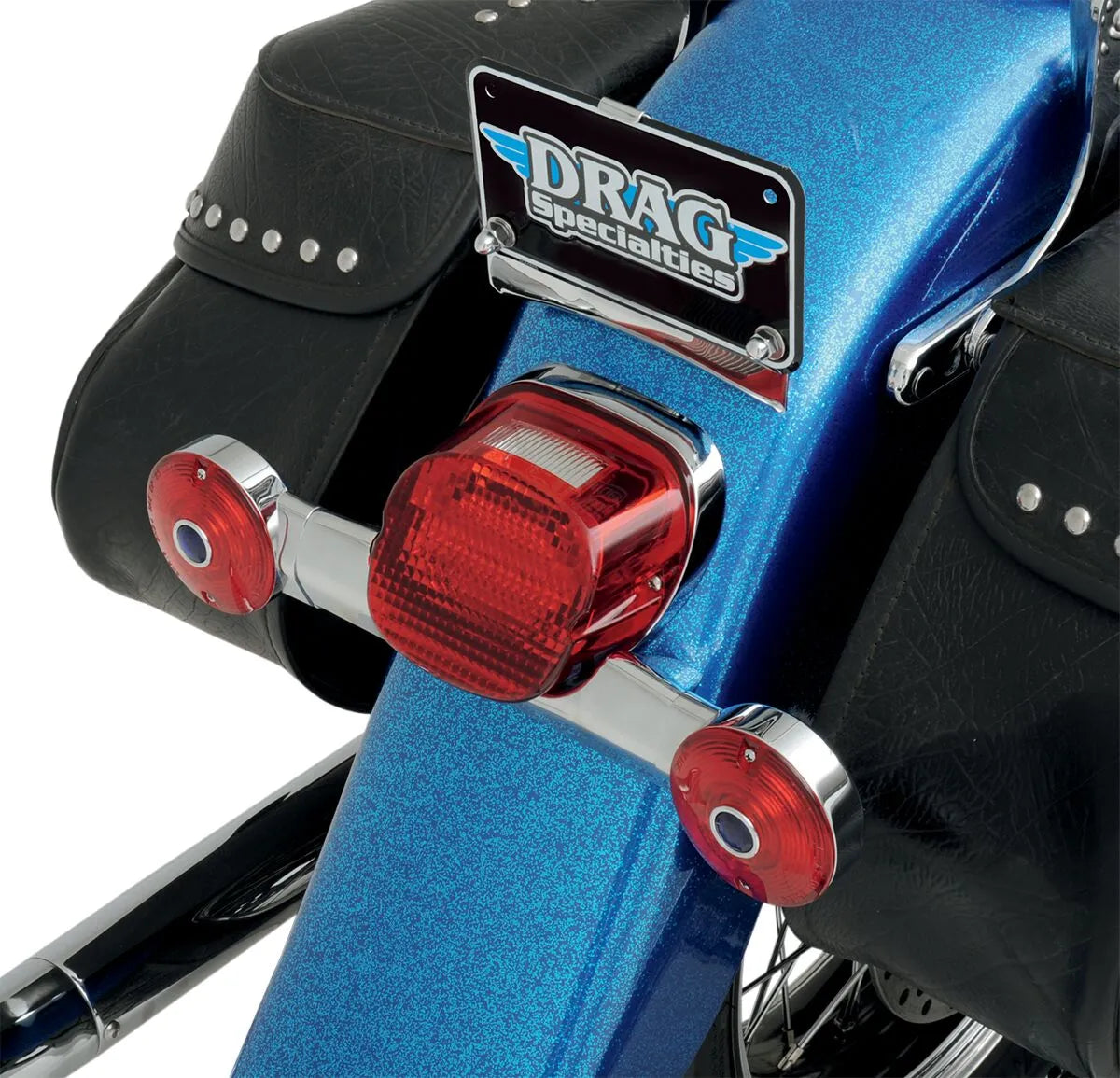 Drag Specialties License Plate Bracket Chrome Replacement