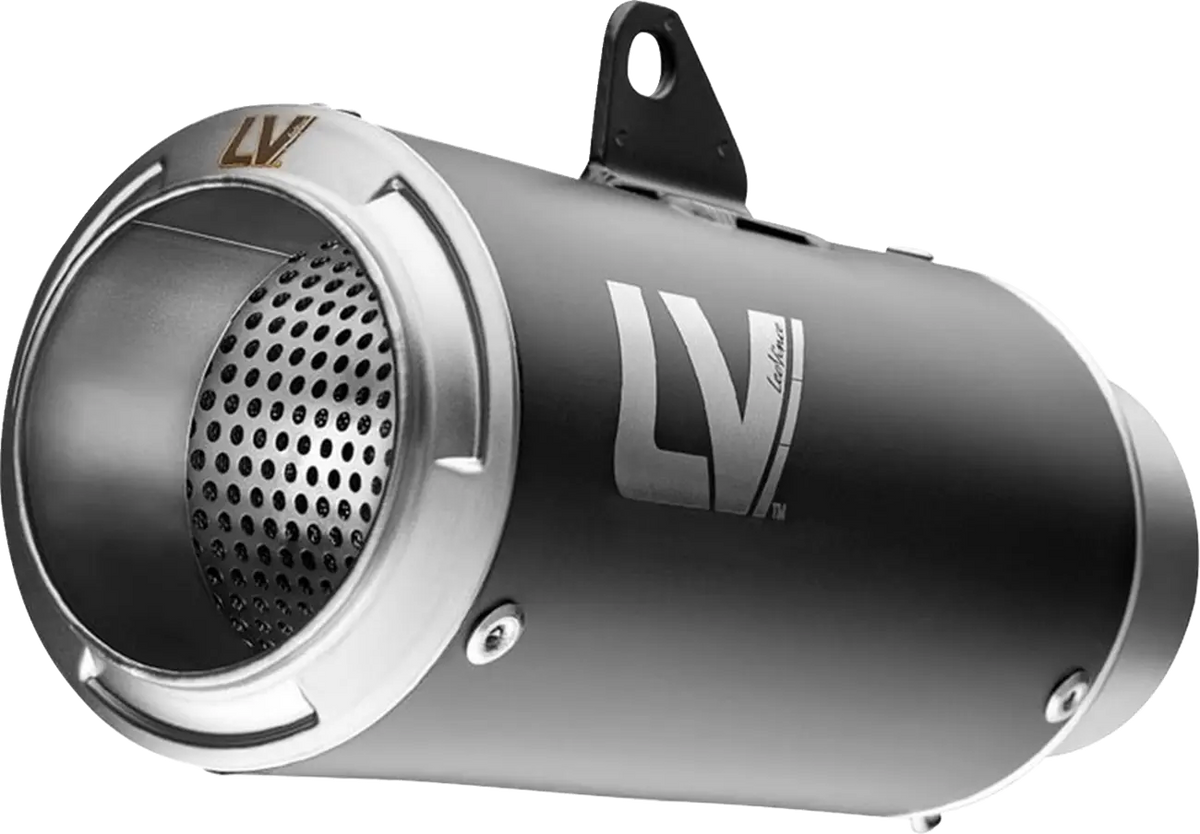 Leovince LV-Corsa Slip-On Muffler Black for Triumph Tiger 800