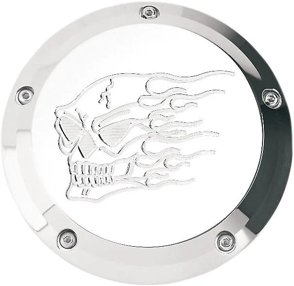Joker Machine Chrome Billet Derby Cover For Big Twin
