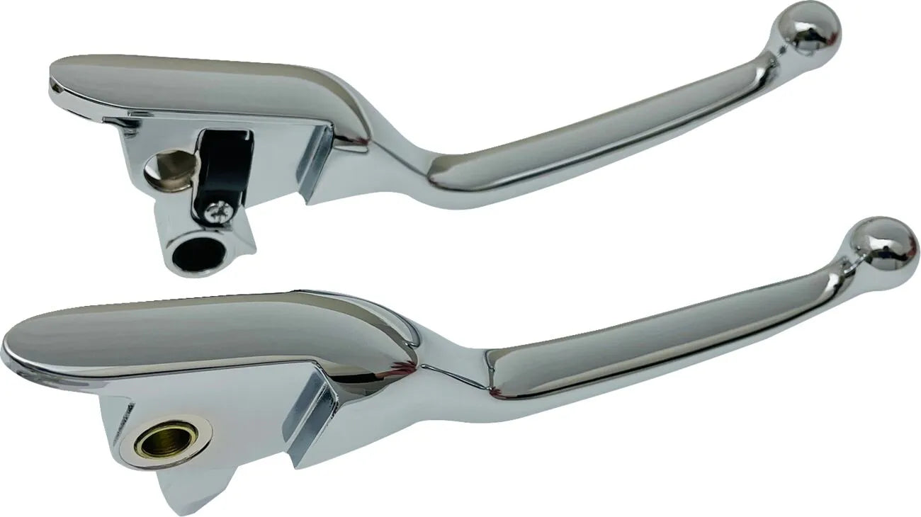 Drag Specialties Narrow Lever Set Chrome