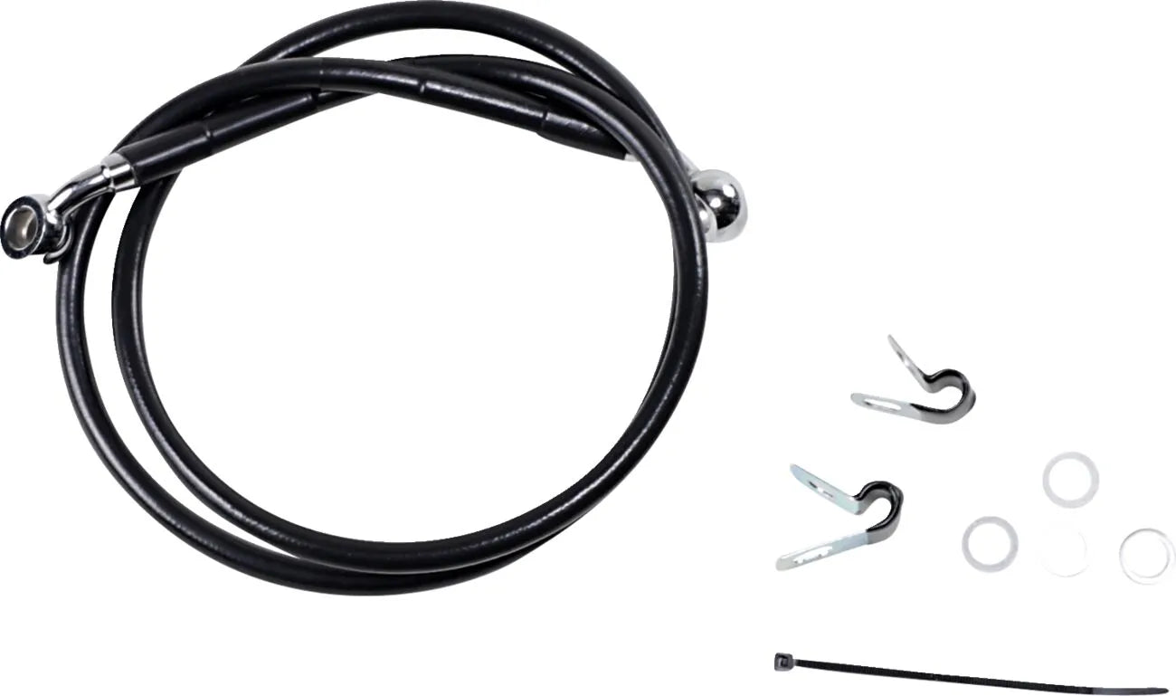 Drag Specialties Rustfri Stål Bremse Slange Kit