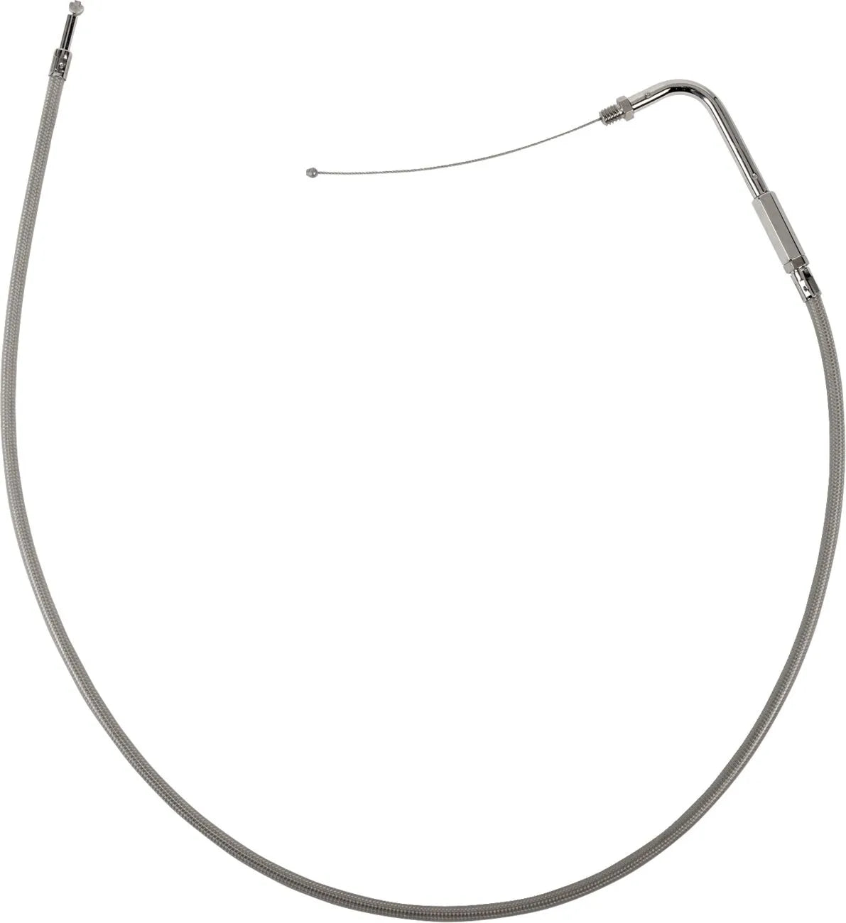 DRAG SPECIALTIES Stainless Braided Throttle Cable