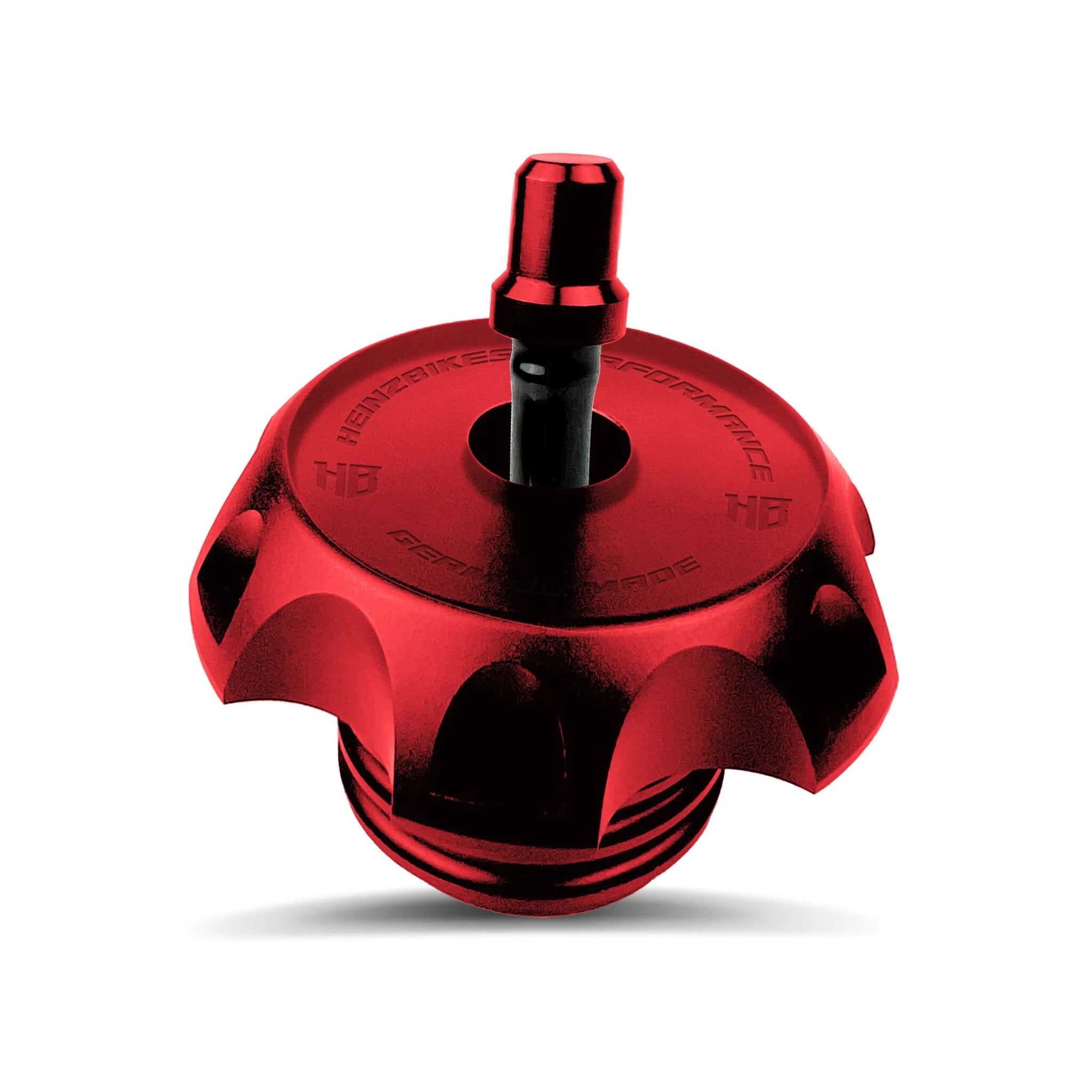 Heinz Bikes Performance Vented Gas Cap - Red