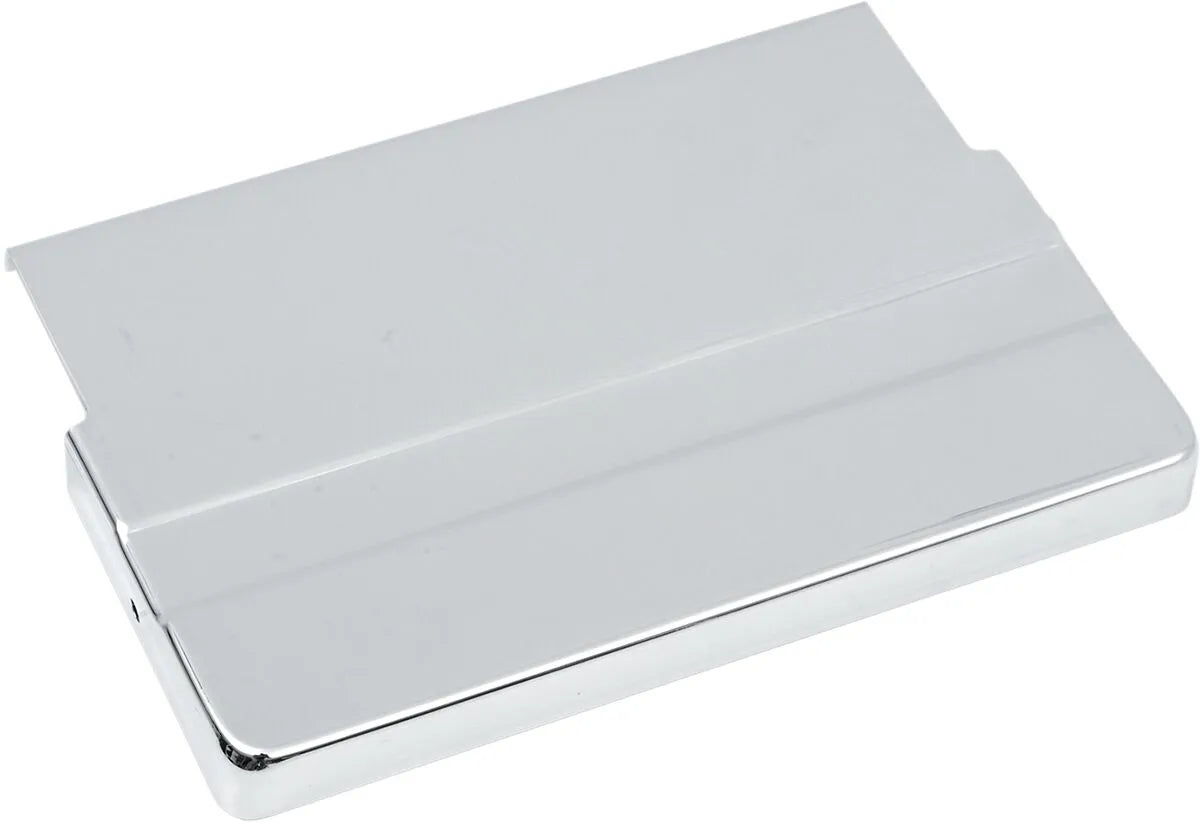 Drag Specialties Chromed Battery Top Cover for Harley FLH