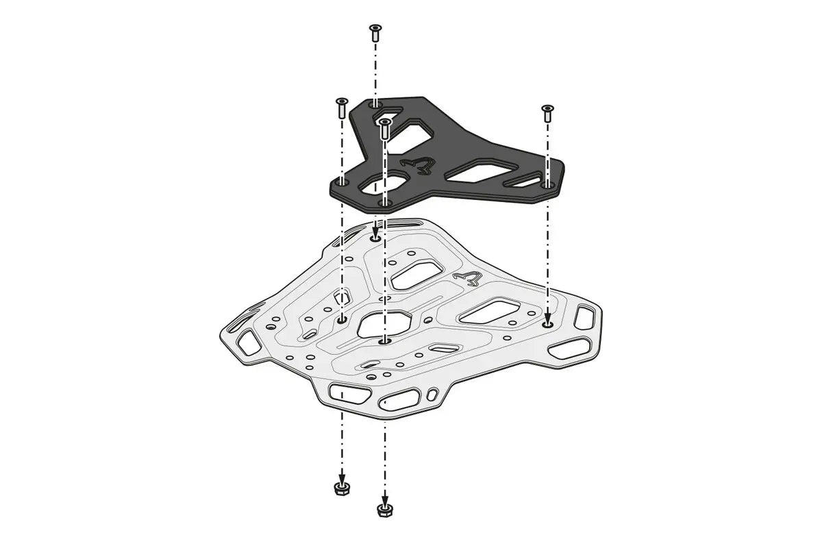 Sw-Motech Adventure Rack for Motorcycle Touring