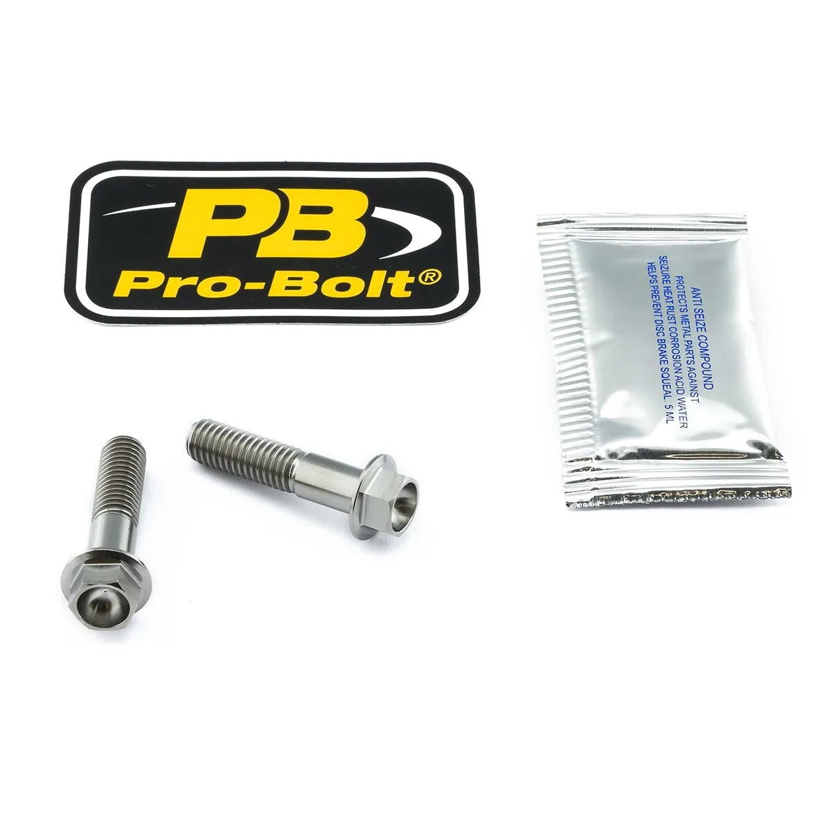 Pro Bolt Titanium Clip-on/handlebar Mount Bolt Kit
