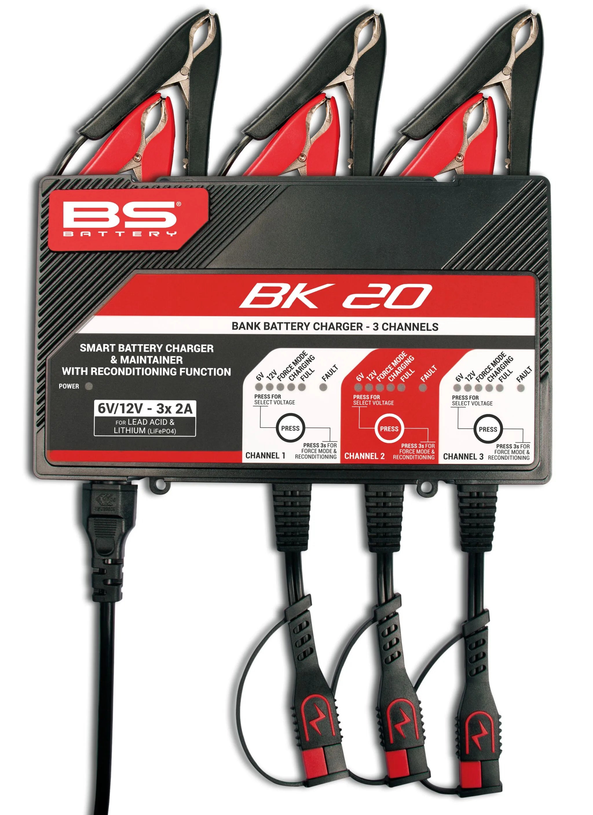 Bs Battery Smart Bank Charger With Reconditioning