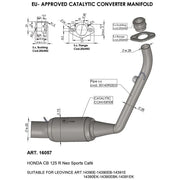 Leovince Catalytic Converter Manifold