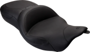 Mustang Super Touring 2-up Vinyl Seat - For Harley Davidson