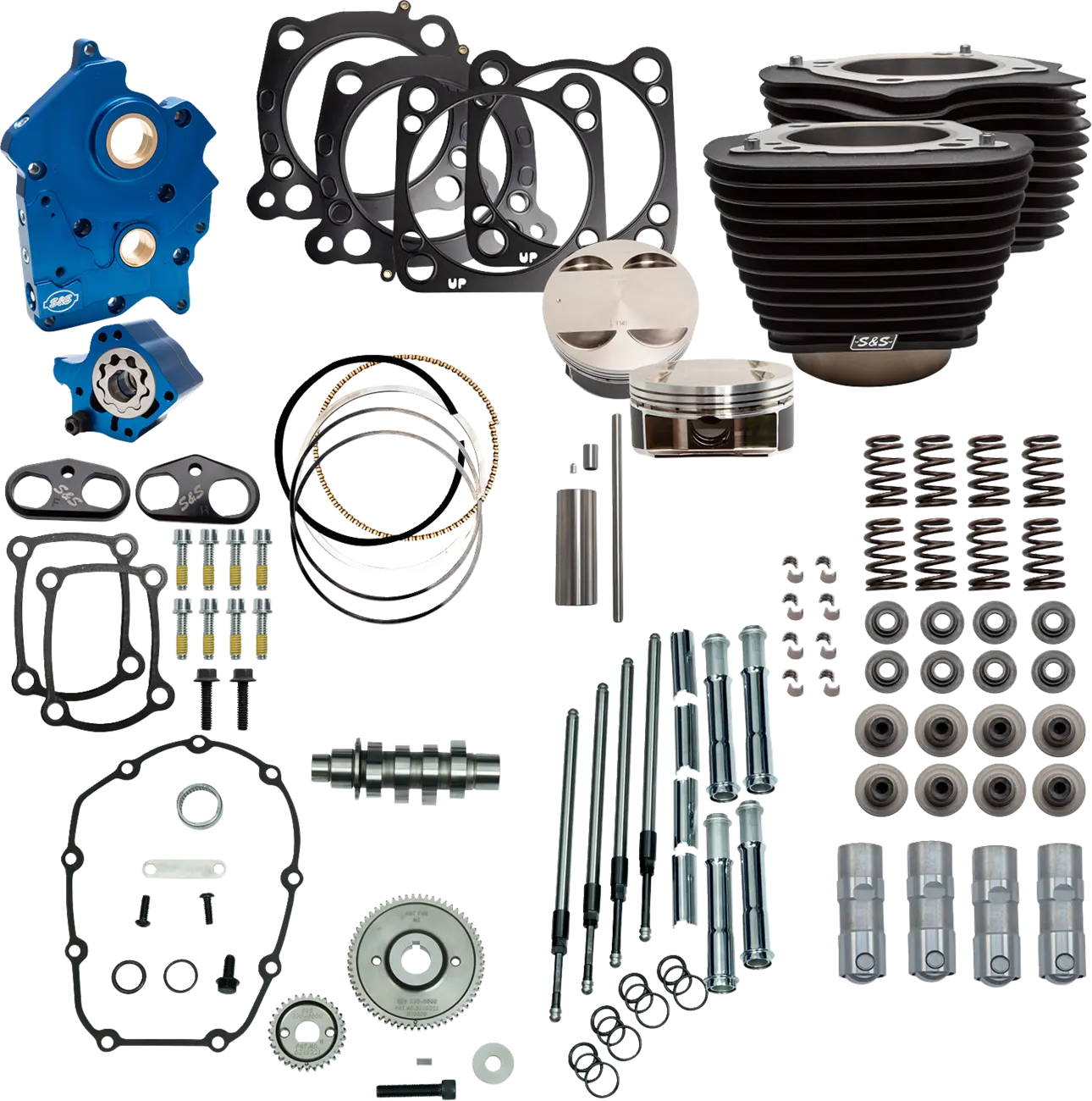 S&S Cycle 128" Power Package Big Bore Kit for Harley-Davidson M8