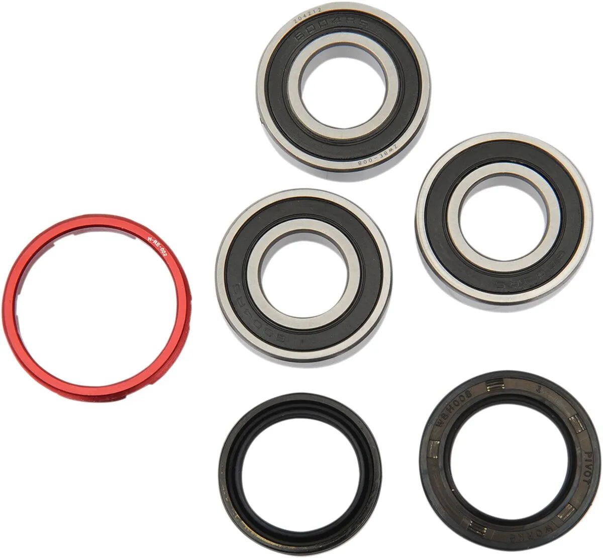 Pivot Works Wheel Bearing and Seal Kit for Rear Hub