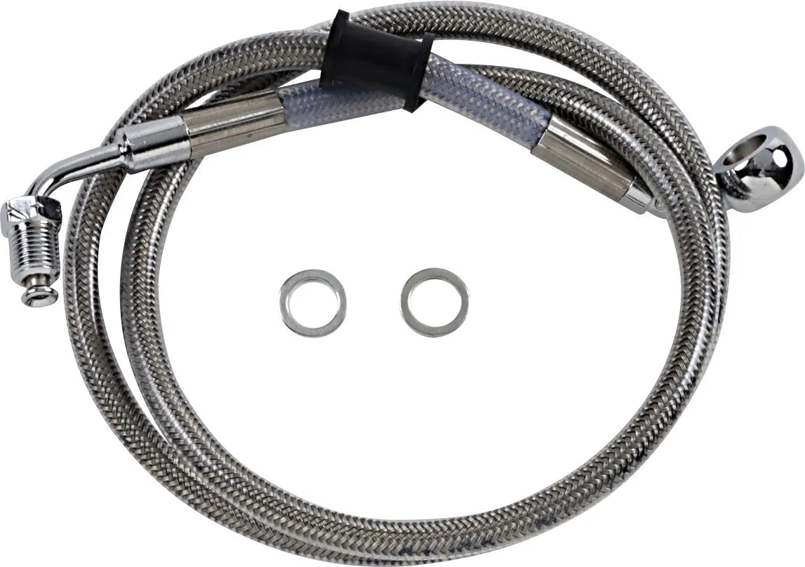 Drag Specialties Forlænget Bremseledning Til Abs - 33.25"