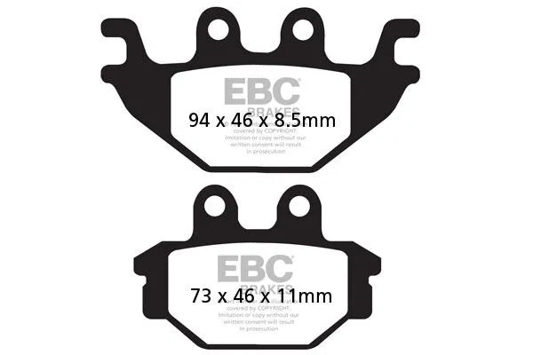 Ebc Fa-hh Serie Sintrede Bremseklodser - Bag