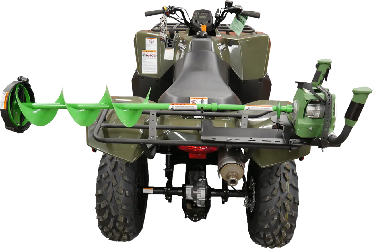 Moose Offroad Ice Auger Carrier For Atv Rack
