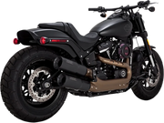 Vance & Hines Hi-output Slip-on Lyddæmpere - Sort