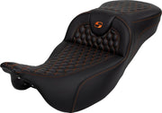 Saddlemen Honeycomb Roadsofa Seat - For Harley Davidson