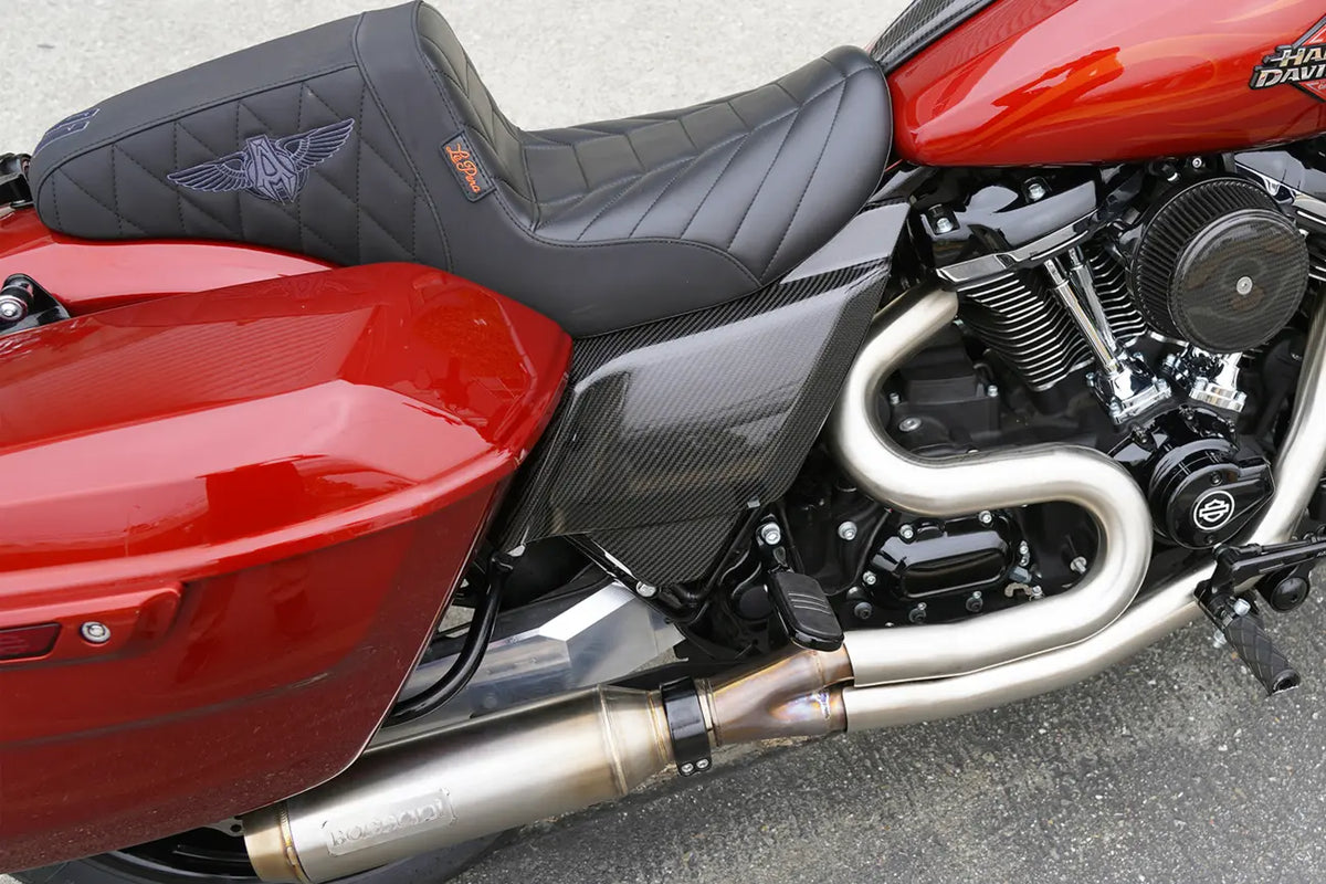 Arlen Ness Carbon Fiber Side Covers for 09-23 FLT