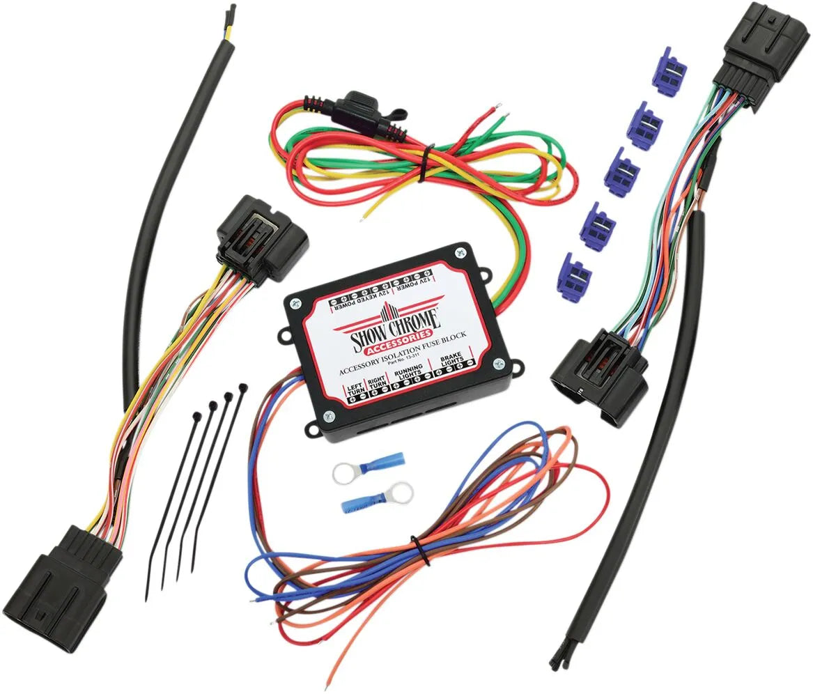 Show Chrome Electronic Isolation Fuse Block For Ryker